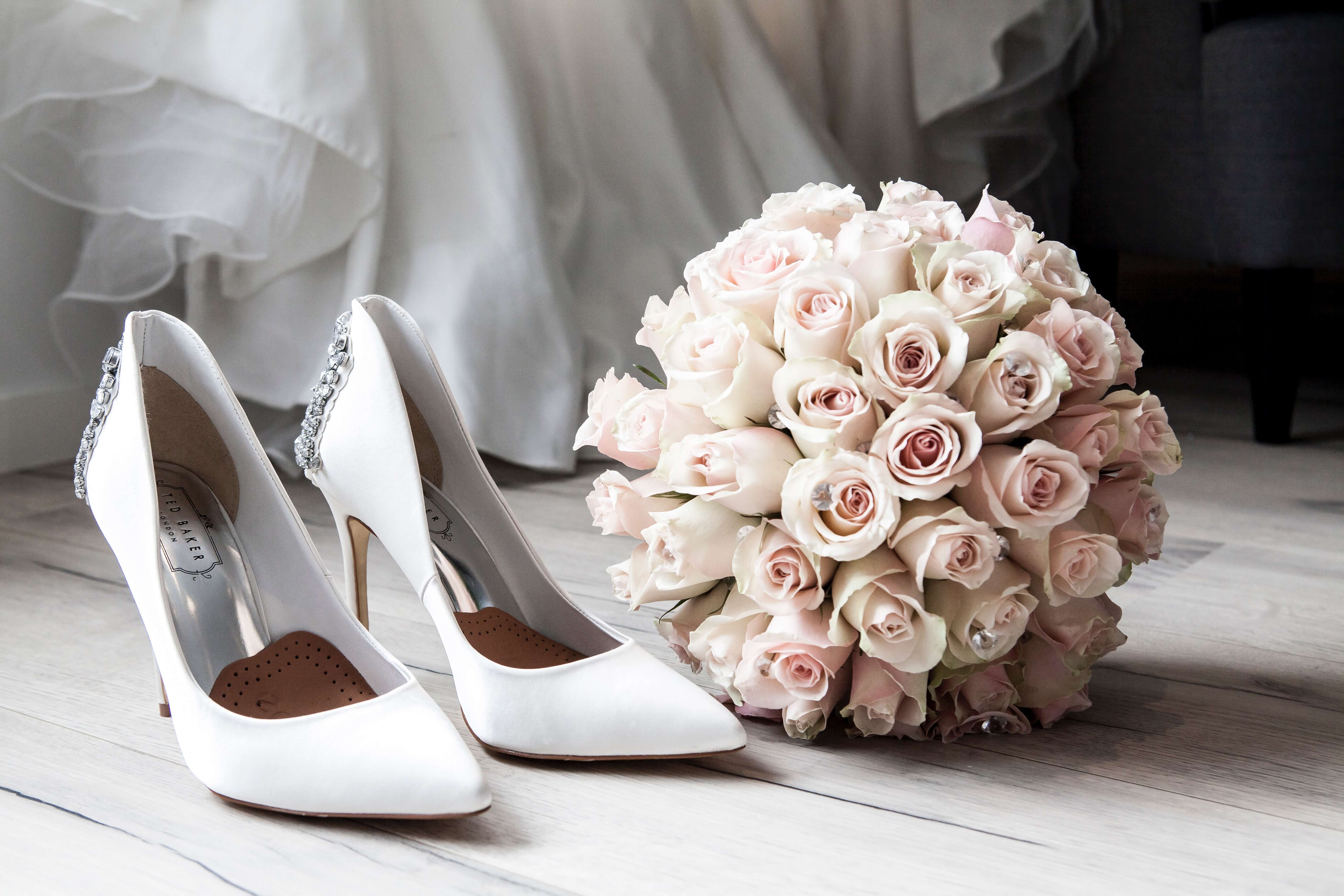 Bridal Shoes and Bouquet.jpg