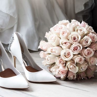 Bridal Shoes and Bouquet.jpg